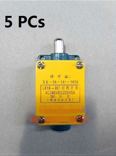 5PCs Push Plunger Actuator Momentary Limit Switch AC 380V DC 220V 5A LX19-001 S2