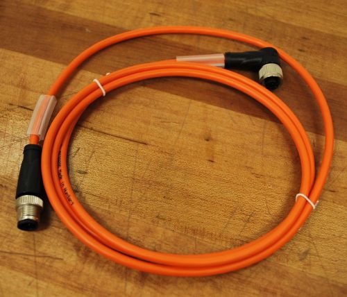 Pepperl+fuchs v1-w-1.5m-pur-h/s-v1-g 119152 4-pin connecting cable - new for sale
