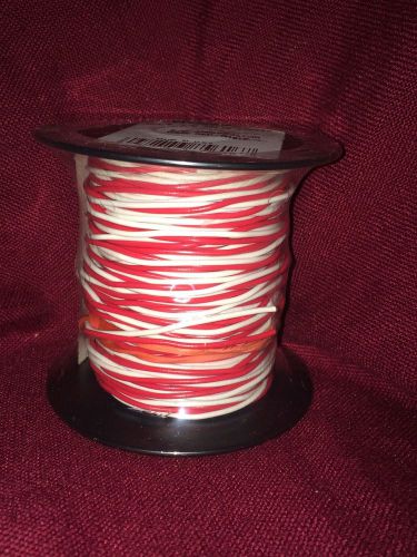 SOUTHWIRE LOW VOLTAGE 20/2 RED/WHITE TWISTED COPPER WIRE 100 FT FREE SHIP