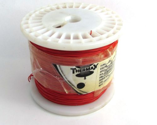 1000ft thermax sm80003-009-2 wire type e, 24 awg 19/36 red =nos= for sale