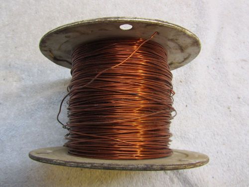 Partial spool of copper wire 0.041&#034; (18 awg) - 7 pounds for sale