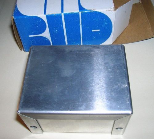 Bud Industries  Enclosure Box Aluminium 2 3/4 x 2 x 1 5/8 Inches