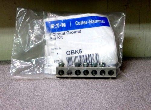 Eaton cutler hammer  ground bar kit, 5 terminal, free shipping! for sale