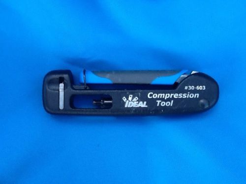 ideal tool 30-603 coax compression crimper
