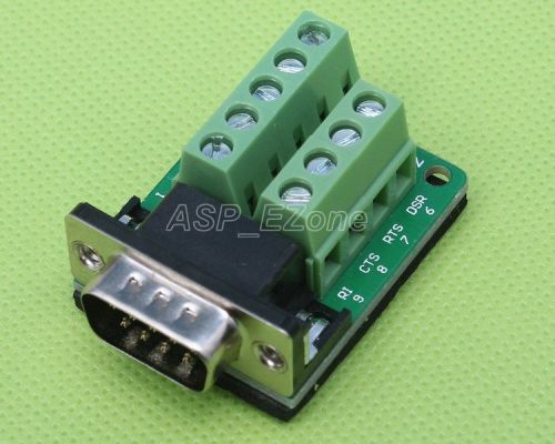 Hot db9-g2 db9 teeth type connector 9pin male adapter rs232 to terminal for sale