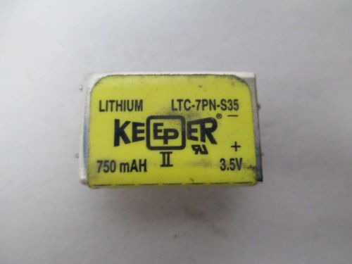 NEW EAGLE PICHER LTC-7PN-S35 KEEPER II 3.5V 750MAH LITHIUM BATTERY D371173