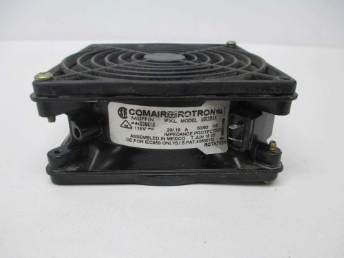 COMAIR ROTRON MX2B3X 039610 MUFFIN XL 115V-AC 4.72IN COOLING FAN D362667