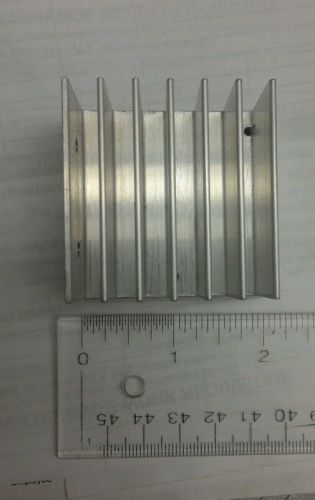 Smaller heavy fins aluminum Heatsink approx 2 X 2 X 1.5 inch