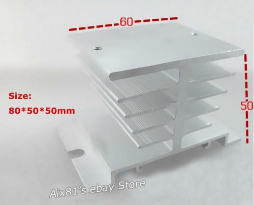 Heat sink for ssr solid state relay 10a 25a 30a 35a 40a for sale