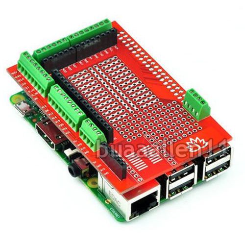 New Raspberry Pi B+ prototype expansion board