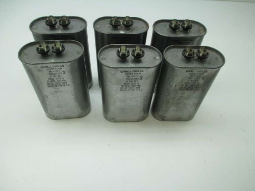 Lot 6 cornell dubilier d 200 afc soggy foil 30mfd 660v-ac capacitor d390788 for sale