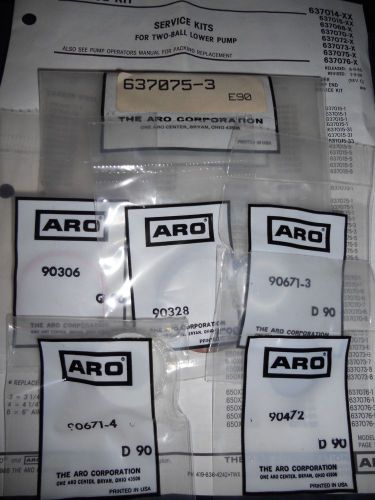 New aro, ingersoll rand,service kit 637075 for 2 ball lower pump for sale