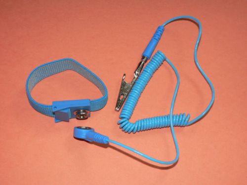 1 wrist strap band anti static antistatic discharge esd for sale