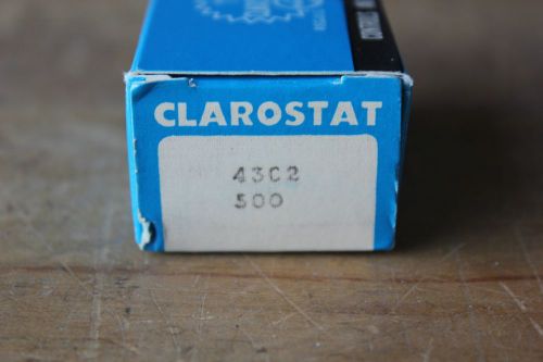 43C2-500K CLAROSTAT POTENTIOMETER - NEW