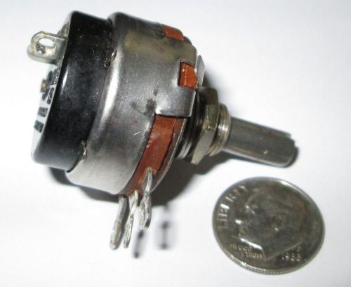 Allen-bradley 1 meg audio taper  potentiometer w/switch 2w  refurbished   1 pcs. for sale