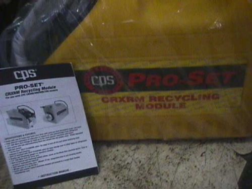 CPS OIL LESS RECYCLING MODULE CRXRM CR SERIES PRO-SET - NEW