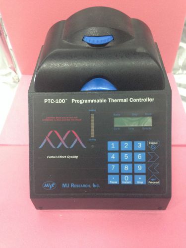 MJ RESEARCH PTC-100 PROGRAMMABLE PELTIER THERMAL CONTROLLER SELL AS APARTS AS-IS