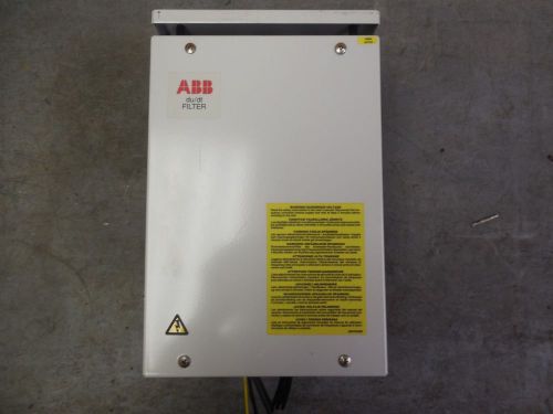 Abb du/dt filter n0ch0016-62 n0ch001662 380/690 volt 15 a amp used for sale