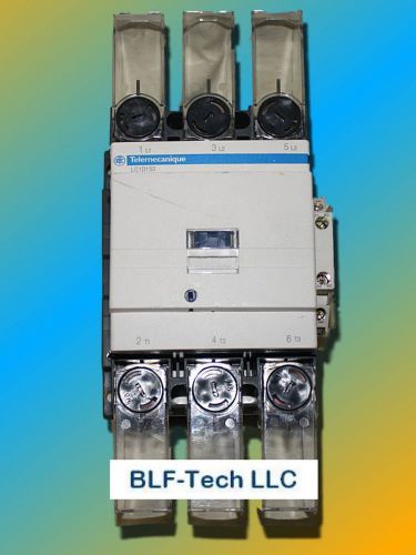 Telemecanique lc1d150 starter/contactor, 3 phase, 460vac 100 hp, 160 amps tested for sale