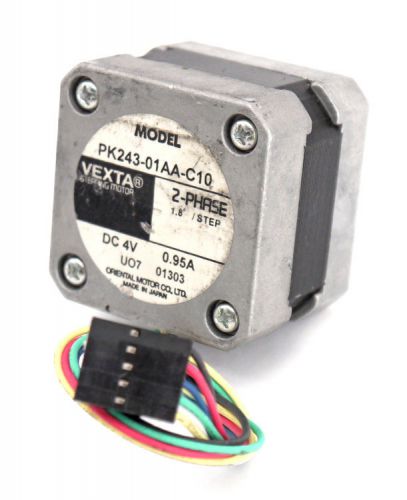 Vexta pk243-01aa-c10 2-phase 1.8°/step brushless stepping stepper electric motor for sale