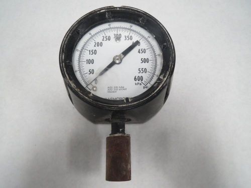 Ashcroft q-8451 duragauge pressure 0-600kpa 5 in 1/2 in npt gauge b302776 for sale