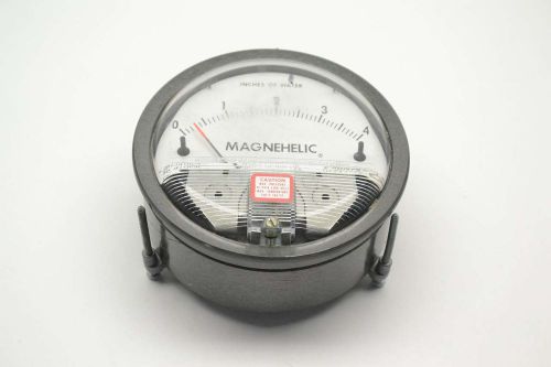 Dwyer 12-430590-01 magnehelic 0-4in-h2o 4 in 1/8 in npt pressure gauge b370539 for sale