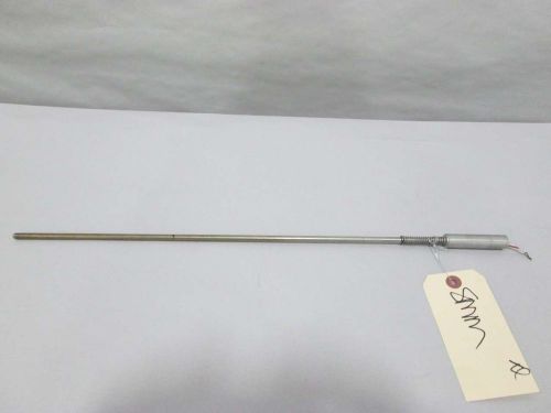 New burns engineering stainless temperature 15-1/2 in probe d366739 for sale