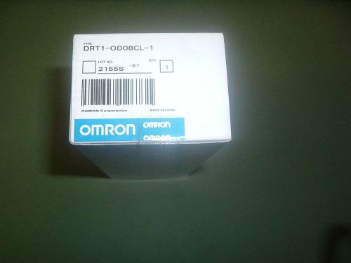 OMRON DRT1 ODO8CL 1 TERMINAL  NEW SEALED PACKAGED