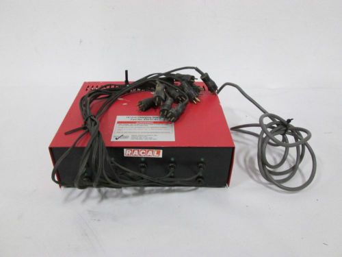 Racal datacom yl7300 520-01-61 10 unit battery charging station power d300258 for sale