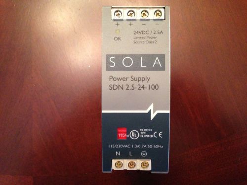 Sola Electric Power Supply SDN 2.5-24-100,