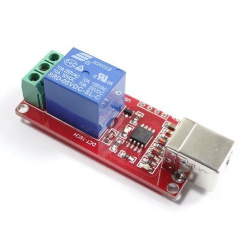 Free drive USB Control Switch 1-Relay-5V Relay Switch PC Intelligent Control