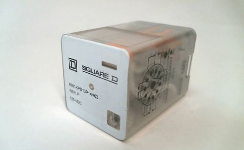 Square d 8501kpd13p14v63 10a 120v 1 plug-in gp relay for sale