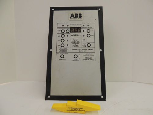 Cimco Temperature Control System Series 21 Asea Brown Boveri Model 21 S/N: A633