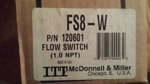NEW McDonnell &amp; Miller FS8-W Flow Switch