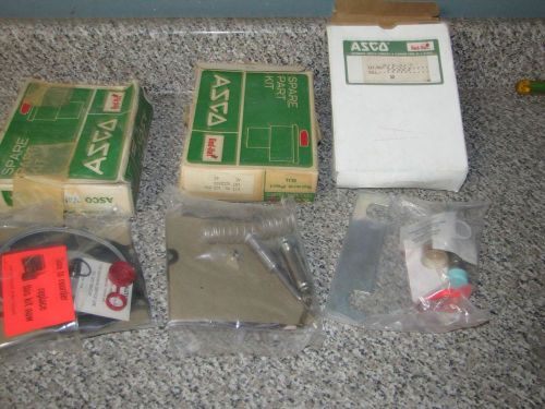 LOT OF TWO ASCO 103-242 SPARE PARTS KITS PLUS