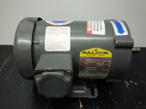 New baldor electric motor - cm3542, 1 hp, 3450 rpm, 3ph, v. 208, frame 56c tefc for sale