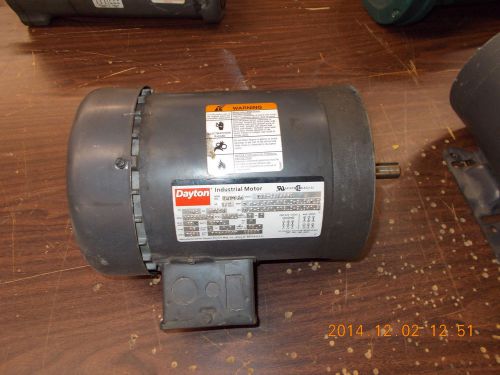 Dayton 2N916M 56C1/2hp  208-220/440VAC 3 Phase 1725RPM Motor