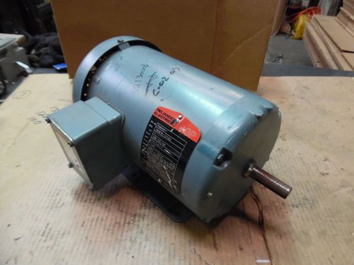 Reliance electric motor, 1 hp, fr 56h,rpm 1140,v 208-230/460,sn:f0705092286,used for sale