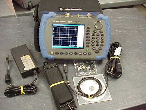 HP AGILENT N9340B SPECTRUM ANALYZER 100KHZ-3GHZ FREQ -CALIBRATED WITH OPTIONS