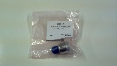 Anritsu rf adapter 50 ohm. 510-91-r. new/unopen. for sale