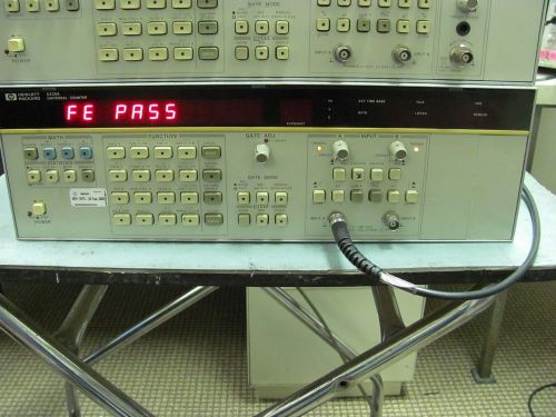 HP AGILENT 5335A UNIVERSAL FREQUENCY COUNTER (TESTED)