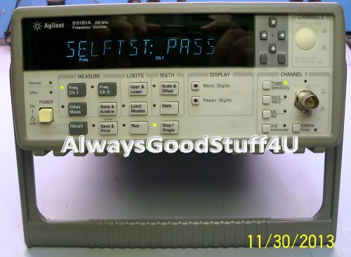 Agilent HP 53181A RF Frequency Counter, 10 digits/s
