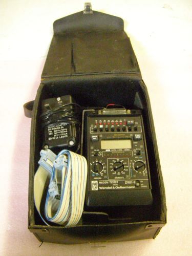 WG Wandel Goltermann Modem Tester 7507-02 with Charger BN 964/00.04 and Case