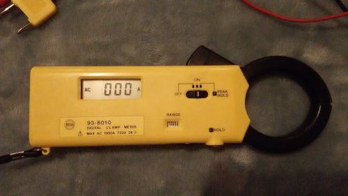 Greenlee / BEHA 93-8010 Digital Clamp Meter &amp; Leather Case