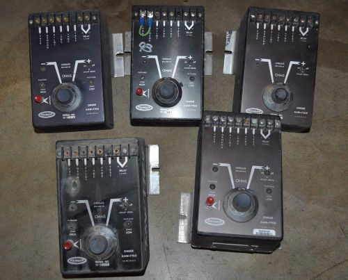 Atkinson Osmer Ground Circuit Monitor Lot of 5 - Model# AAW-7700 &amp; AAW-732R