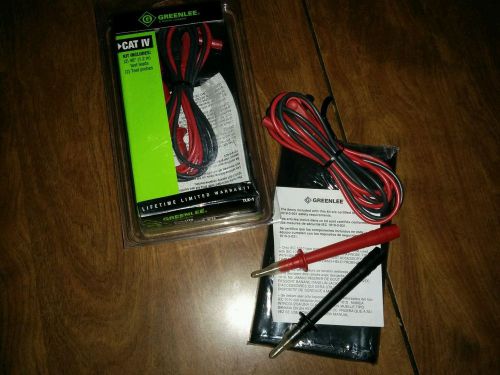 Greenlee meter test leads and probe kit CAT IV