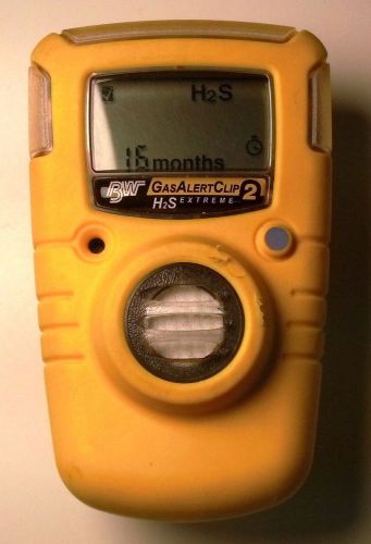 H2S Passive Gas Monitor, has 16 months remaining life