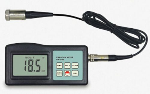 Vm-6360 digital vibration meter tester vm6360. for sale