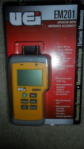 Uei em201 dual input electronic manometer for sale