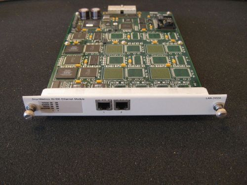 Spirent Smartbits LAN-3102A 10/100Base-T Ethernet Copper, 2prt, SmartMetrics mod